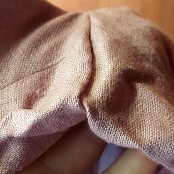 J. Crew Outfitters Vintage Mauvy Pink Linen High Rise Shorts - Picture 9 of 12